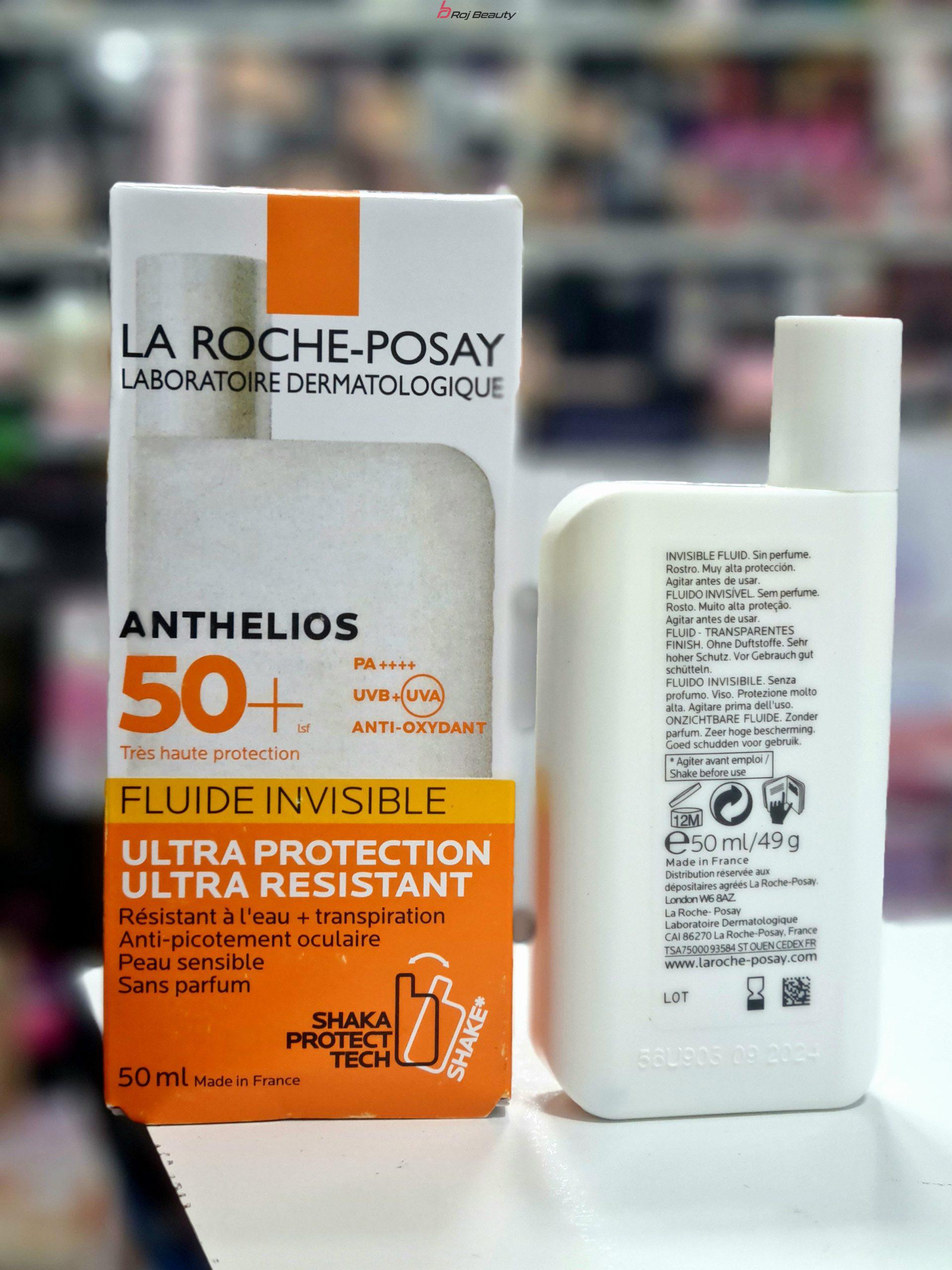 فلوئید ضدآفتاب لاروش پوزای (La Roche-Posay) مدل ANTHELIOS SPF50 — تصویر ۳