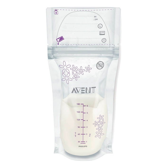 کیسه ذخیره شیر مادر 25عددی فیلیپس اونت PHILIPS AVENT