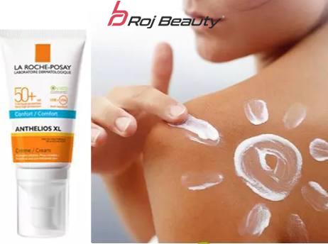 کرم ضد آفتاب بی رنگ مخصوص پوست چرب و مختلط و مستعد جوش لاروش پوزای +La Roche-Posay Anthelios XL Anti Shine Dry Touch Sunscreen Gel Cream SPF50 — تصویر ۸