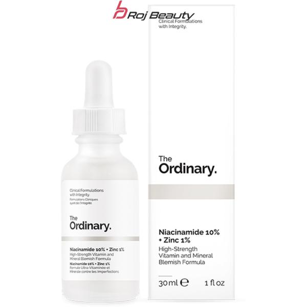 سرم نیاسینامید اردینری The Ordinary Niacinamide 10% + Zinc 1% حجم 30 میل — تصویر ۲