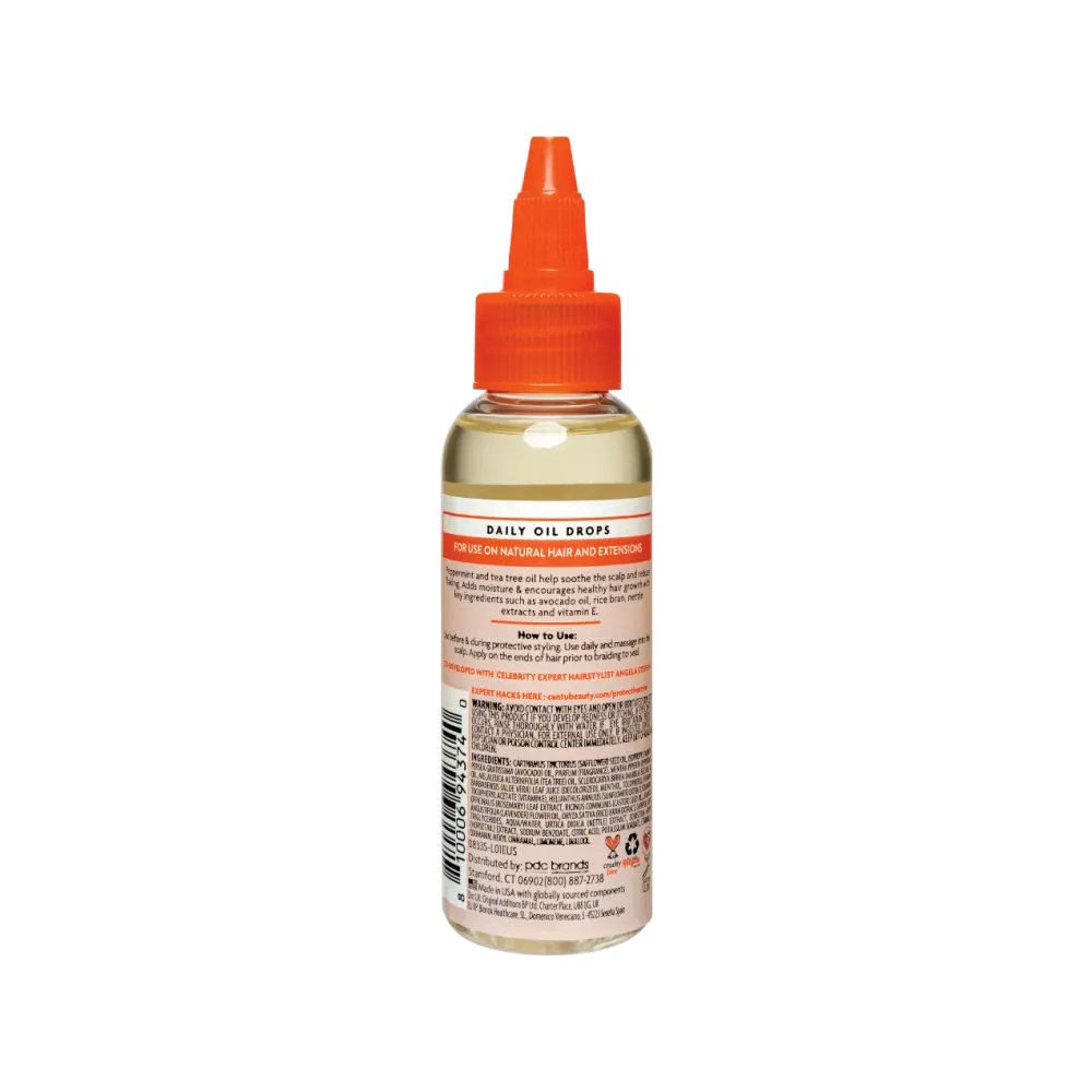 Cantu Styles Scalp Oil Drops | قطره روغن پوست سر و مو کنتو — تصویر ۳