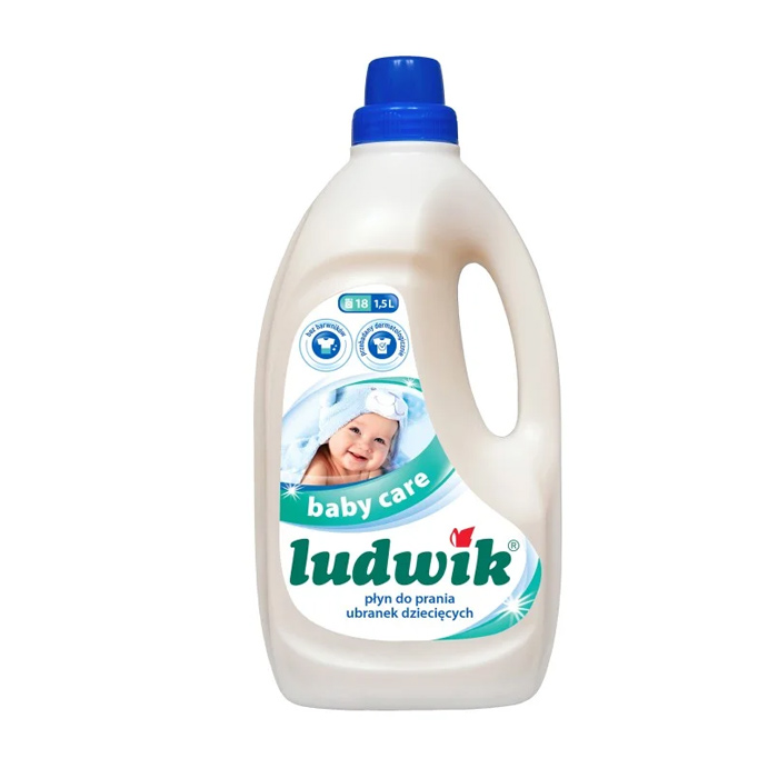 مایع شستشوی لباس کودک 1.5 لیتری لودویک ludwik