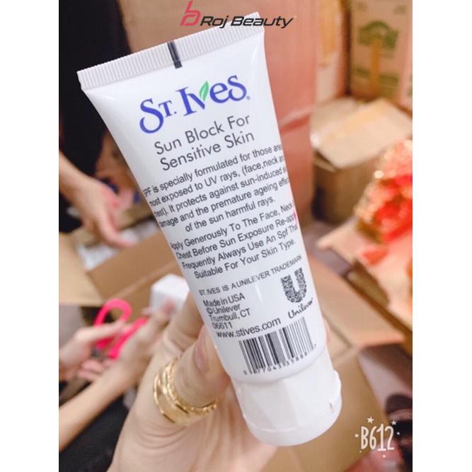 ضد آفتاب Stives مخصوص صورت وکل بدن برای پوست های حساس SPF65 — تصویر ۶