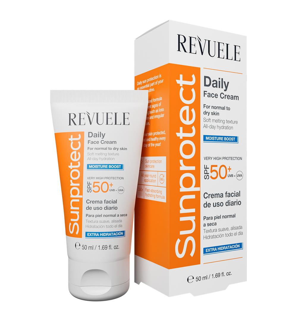 ضدآفتاب آبرسان رووئله (اورجینال) SPF 50+ – محافظت کامل و آبرسانی پوست نرمال تا خشک — تصویر ۲