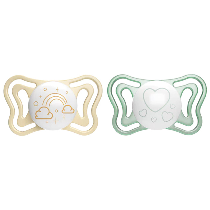 پستانک ارتودنسی شب تاب 6-2ماه CHICCO PHYSIO FORMA LIGHT چیکو