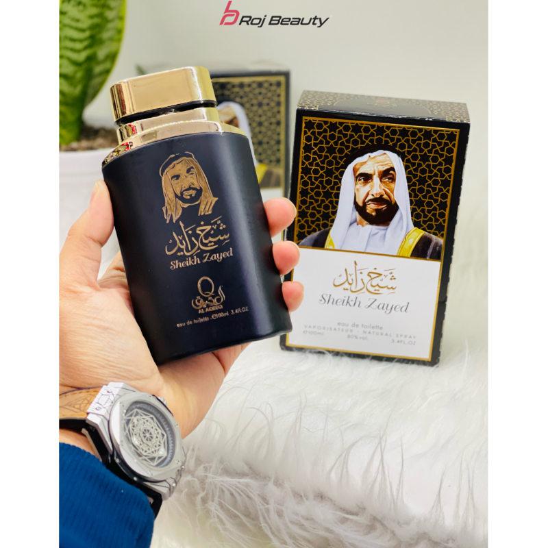 ادو تویلت مردانه شیخ مدل Zayed حجم 100 میلی — تصویر ۴