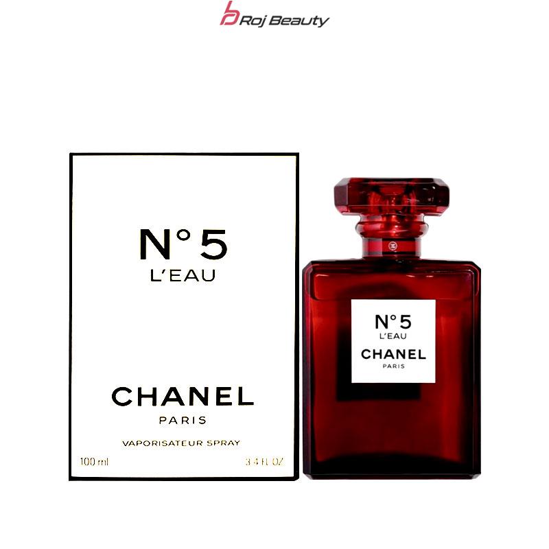 عطر زنانه شنل نامبر فایو لئو رد ادیشن 100 میلی اصل – ادوتویلت Chanel No 5 L Eau Red Edition — تصویر ۵