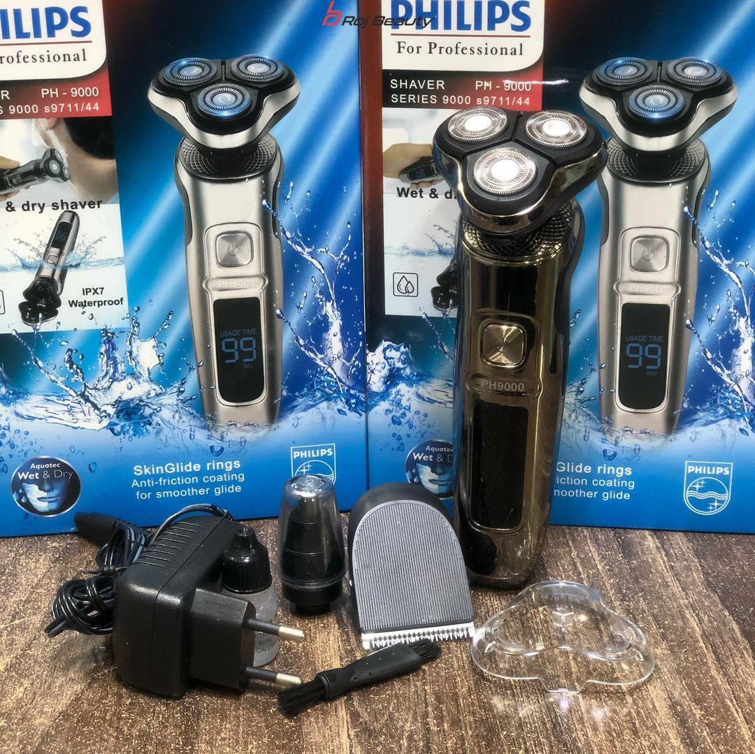 ریش تراش 3 تیغه فیلیپس هلند کد S9711 سری PHILIPS PH-9000