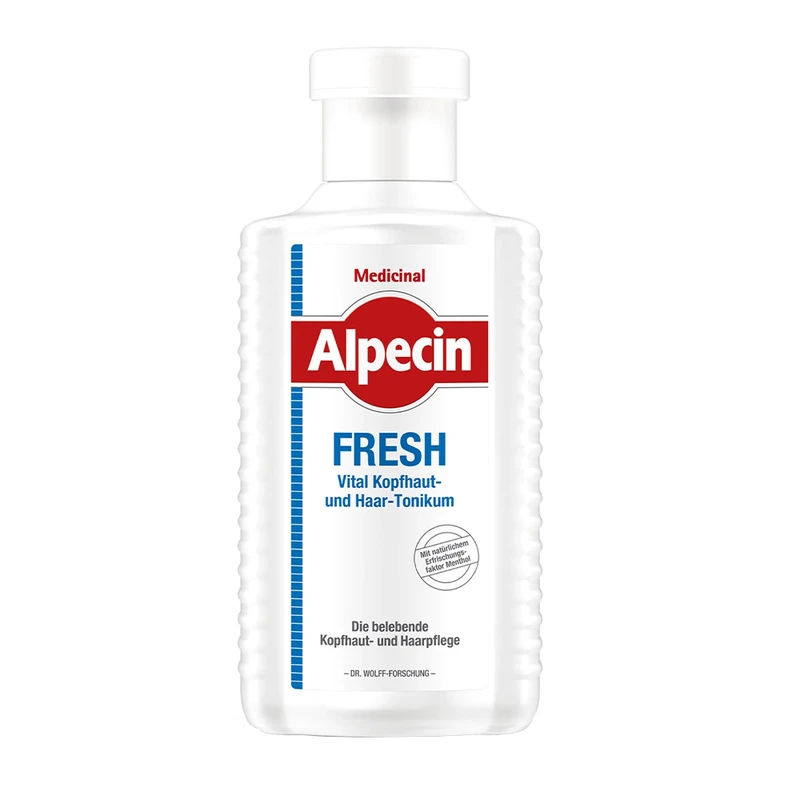 تونیک ضد ریزش آلپسین مدل Fresh 200 میل – کافئین، خنک کننده و تقویت کننده مو، اصل آلمان — تصویر ۲
