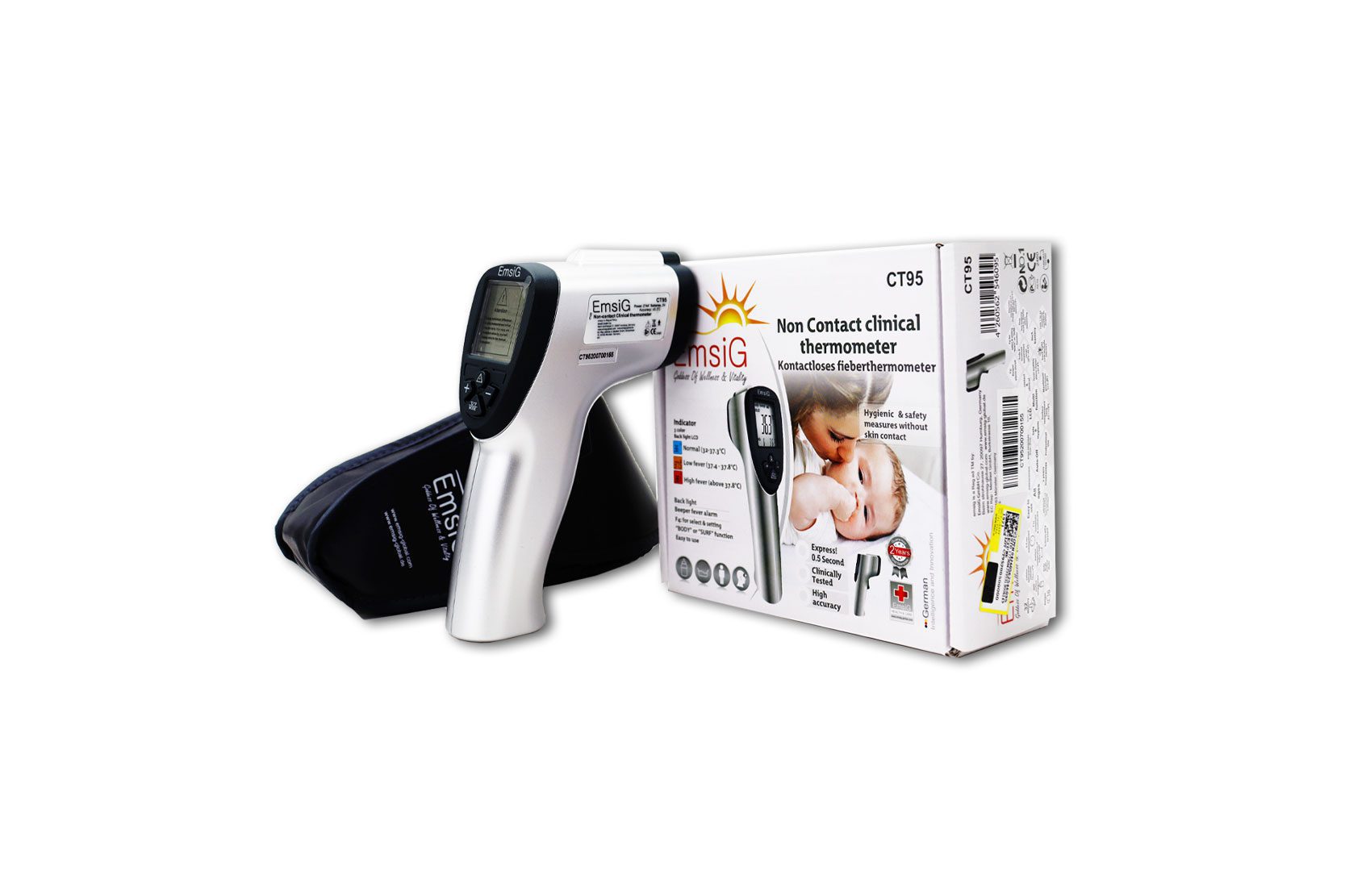 تب سنج لیزری مدل CT95 امسیگ EmsiG — تصویر ۶