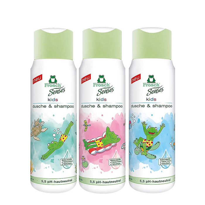 شامپو سروبدن گیاهی کودک 300 میل فرُش Frosch