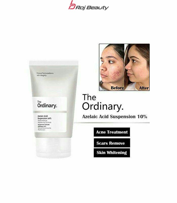 کرم اوردینری اصل | مدل آزلائیک اسید ۱۰%، آنتی اکسیدان و ضد جوش | ۳۰ میل The Ordinary Azelaic Acid Suspension 10% 30ml — تصویر ۴