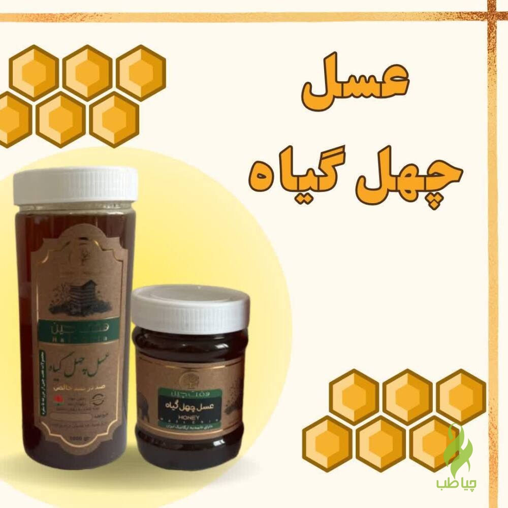 عسل چهل گیاه اعلاء دکتر خیراندیش (نیم کیلو) — تصویر ۲