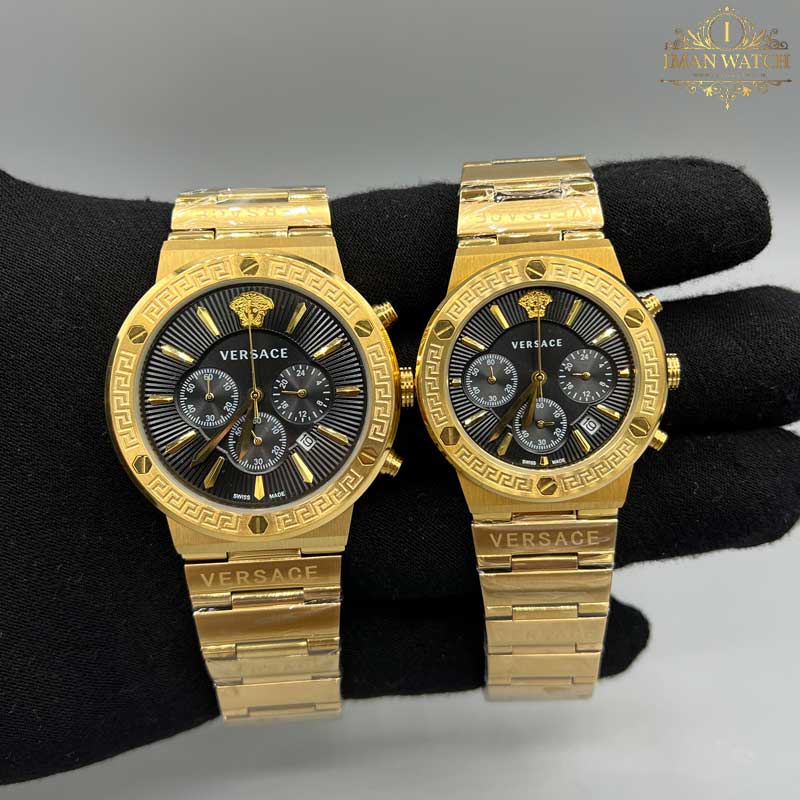 ساعت ست ورساچه مردانه زنانه Versace 75025GL — تصویر ۲