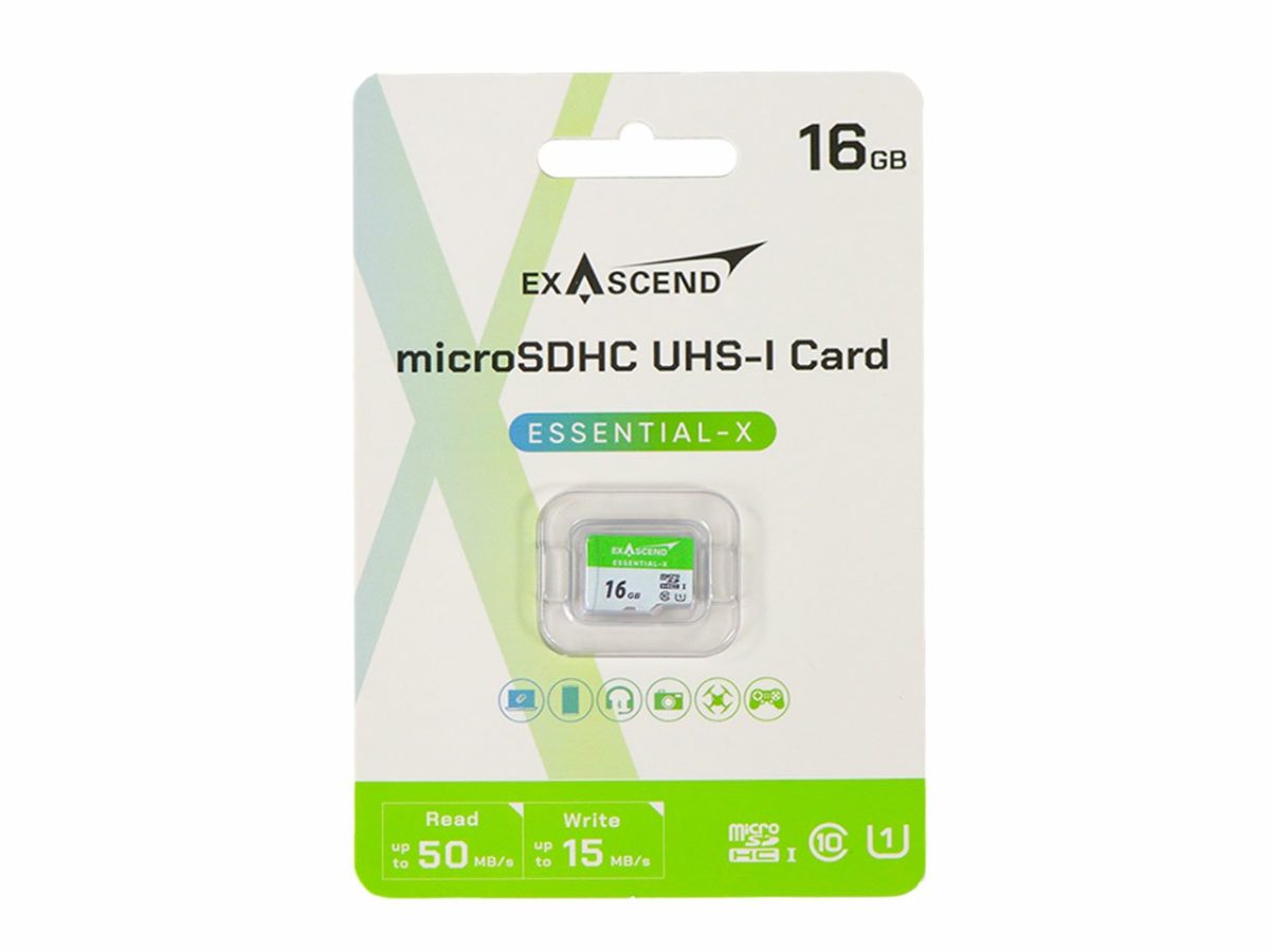 کارت حافظه MicroSDXC اگزاسند مدل ExAscend Essential-X گارانتی دو ساله
