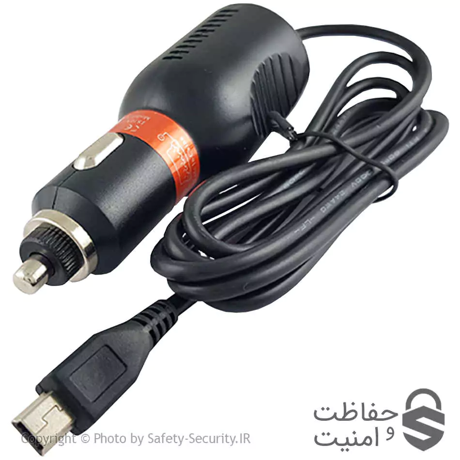 شارژر فندکی دزدگیر – سوکت USB Mini-B