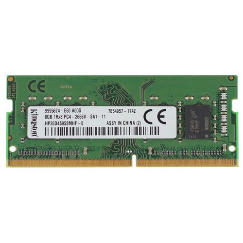 رم لپ تاپ کینگستون 8GB 2400MHZ — تصویر ۲