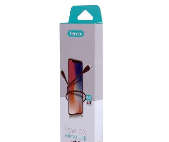 کابل فست Tecnix CBL-726 Micro Usb + گارانتی