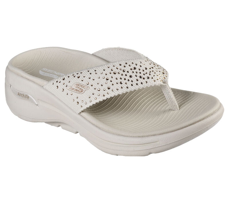 دمپایی زنانه اسکچرز مدل SKECHERS 140228-NAT