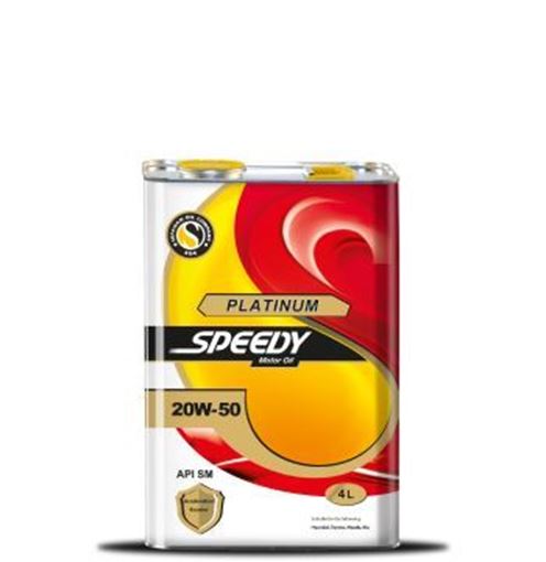 روغن موتور پلاتینیوم اسپیدی 20w50 چهار لیتری
