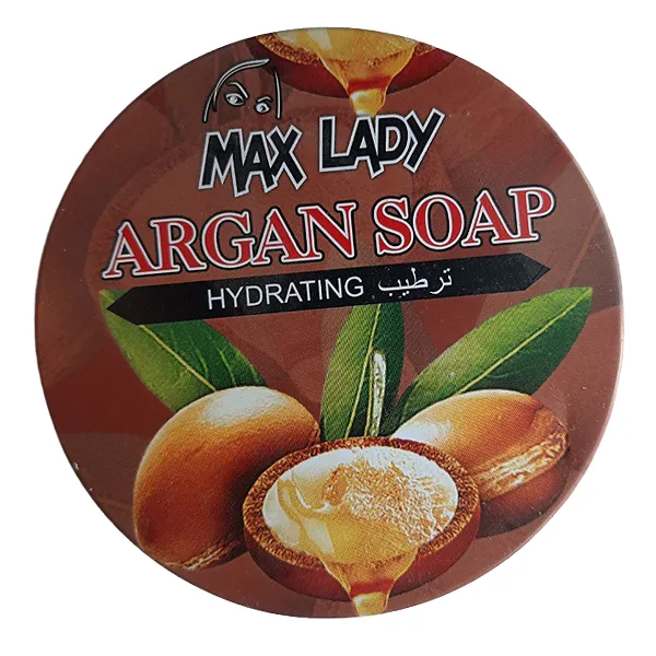 صابون روغن آرگان مکس لیدیی 100 گرمی – مرطوب‌کننده و پاک‌کننده — تصویر ۲