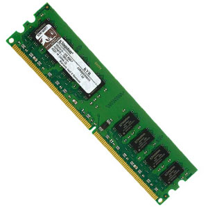 رم PC کارکرده Kingston 2GB 800Hz CL5 DDR2