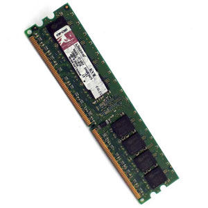رم PC کارکرده Kingston 1GB DDR2