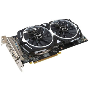کارت گرافیک کارکرده msi RX580 8GB Armor
