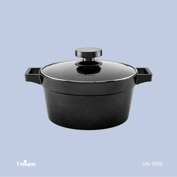 قابلمه سایز 24 کف گرانیت دیاموند یونیک کد UN-8906