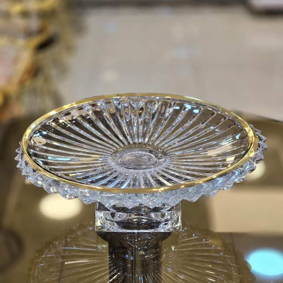 سرویس پذیرایی کرون لب طلا کریستالی کد keronTT06 — تصویر ۵