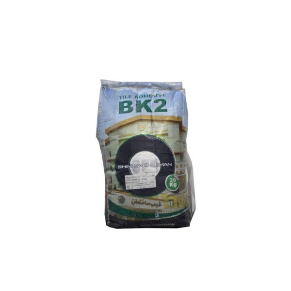 چسب کاشی پودری شیمی ساختمان مدل BK2-سفید (20 کیلوگرمی) — تصویر ۲