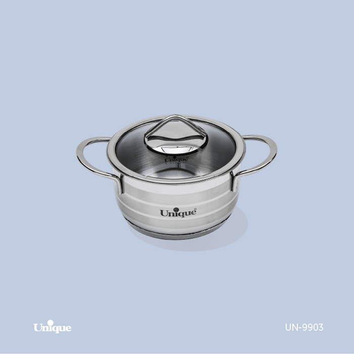 قابلمه استیل تک سایز 16یونیک کد UN-9903