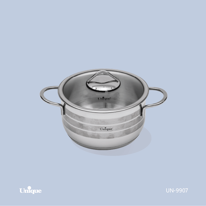 قابلمه استیل تک سایز 20 یونیک کد UN-9907