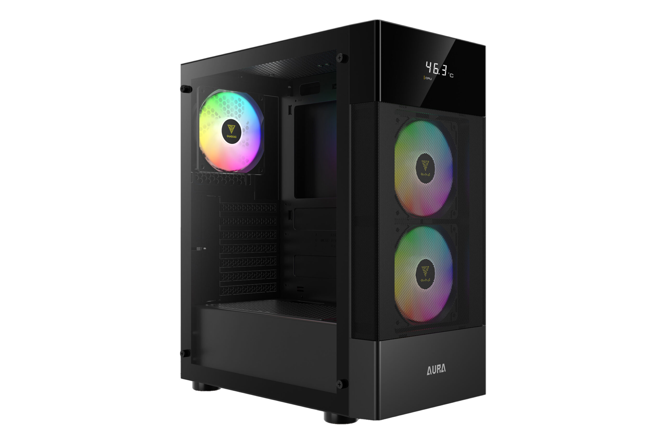 کیس کامپیوتر گیم دیاس مدل AURA GC5 Elite — تصویر ۲