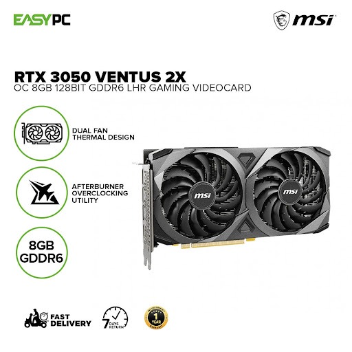 کارت گرافیک ام اس آی مدل MSI GeForce RTX™ 3060 VENTUS 2X 12G — تصویر ۳