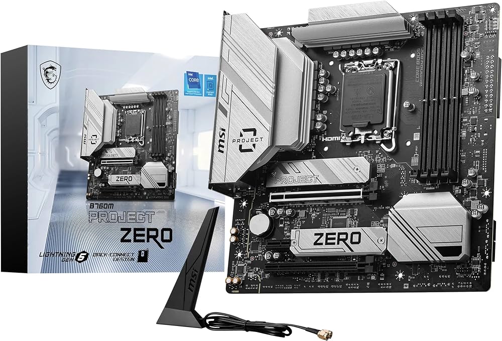 مادربرد MSI مدل B760M PROJECT ZERO D5