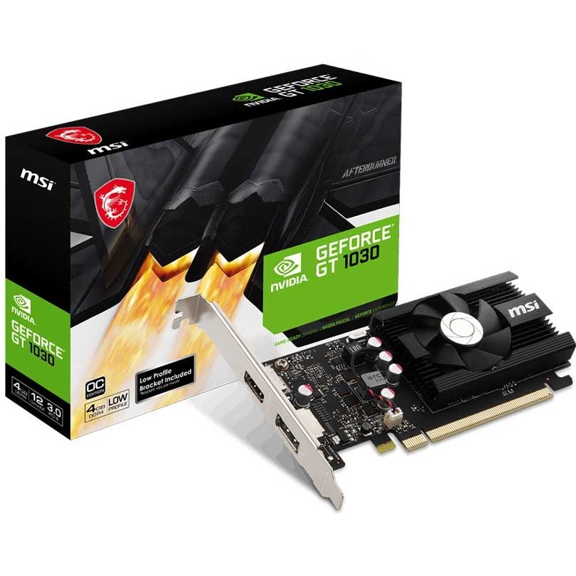 کارت گرافیک ام اس آی GeForce GT 1030 4GD4 LP OC