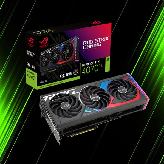 کارت گرافیک ایسوس مدل ROG Strix GeForce RTX™ 4070TI OC GDDR6X Edition 12GB