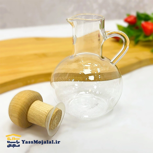 آبلیمو خوری درب چوبی دسته دار هاکان — تصویر ۴