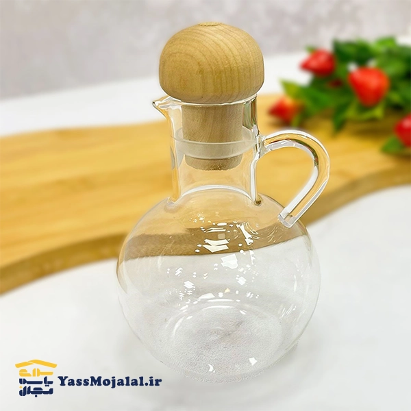 آبلیمو خوری درب چوبی دسته دار هاکان — تصویر ۲