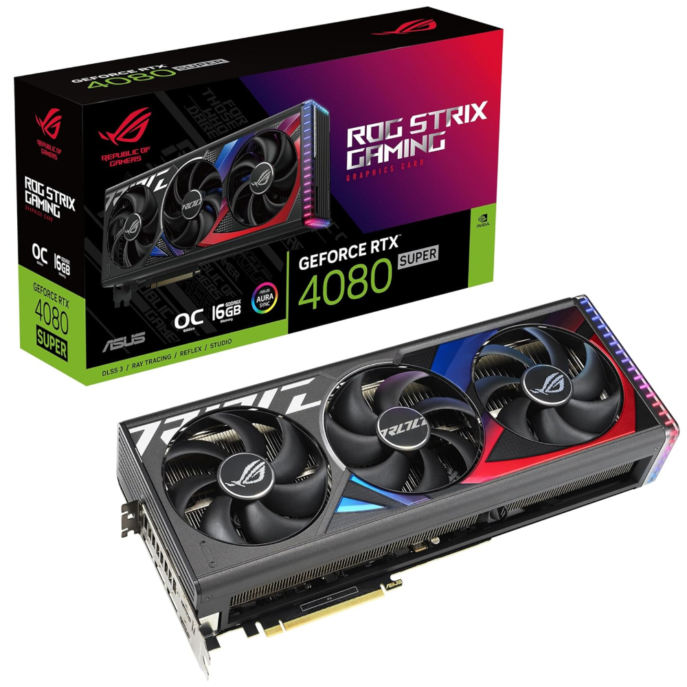 کارت گرافیک ایسوس ROG Strix RTX 4080 SUPER 16GB GDDR6X OC Edition