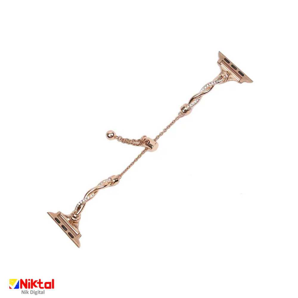بند نگین دار اپل واچ bsl12