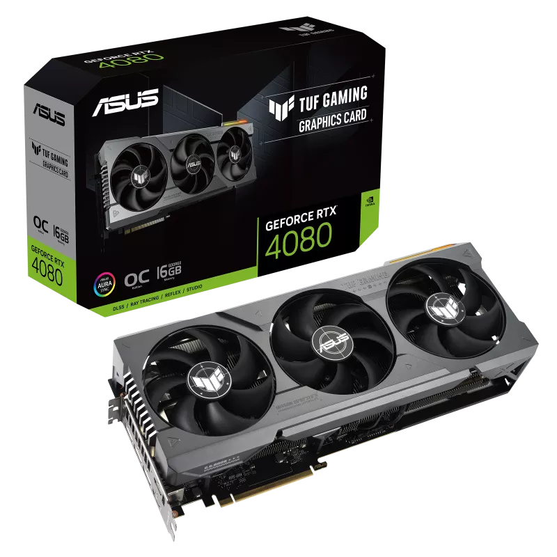 کارت گرافیک ایسوس TUF Gaming GeForce RTX 4080 16GB GDDR6X OC