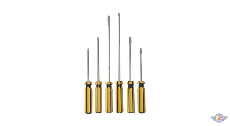 مجموعه 6 عددی پیچ گوشتی دوسو و چهارسو مگاتولز مدل M35920