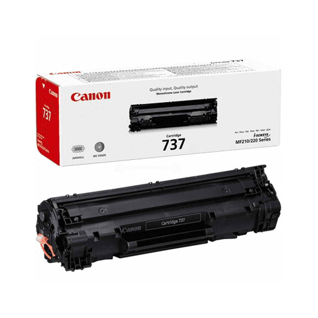 کارتریج تونر لیزری کانن مدل Canon 737 Black Laserjet Toner Cartridge اورجینال — تصویر ۲