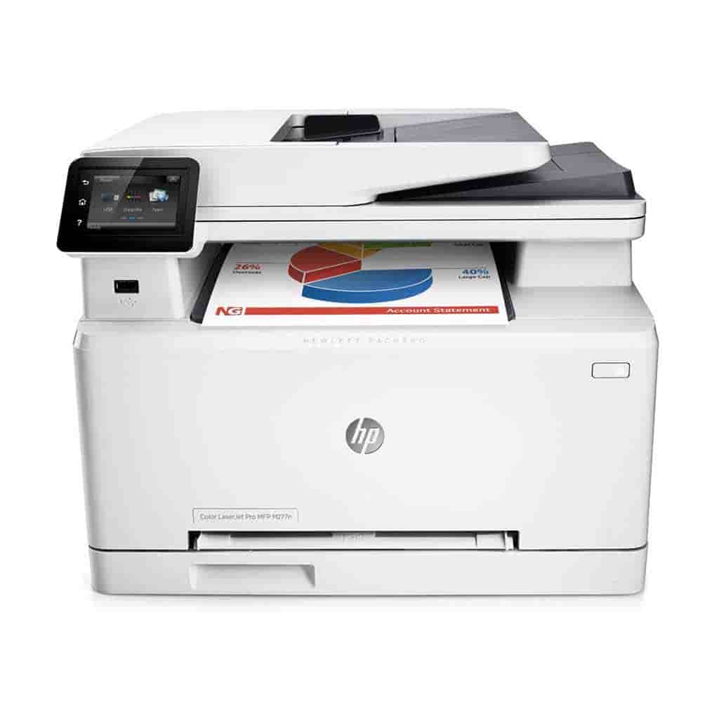 پرینتر چهارکاره لیزری رنگی اچ پی مدل LaserJet Pro MFP M277N