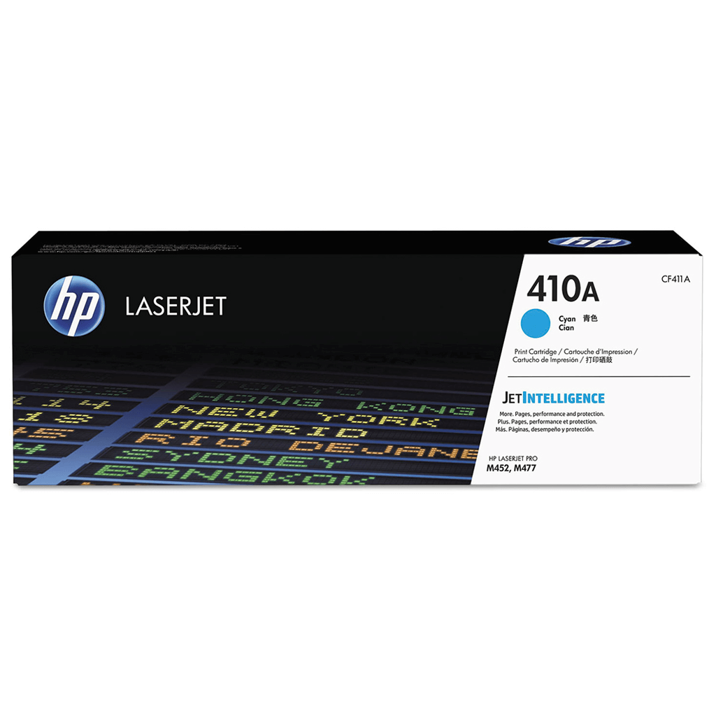 کارتریج 410A اچ پی رنگ آبی اورجینال HP 410A cyan Cartridge — تصویر ۴