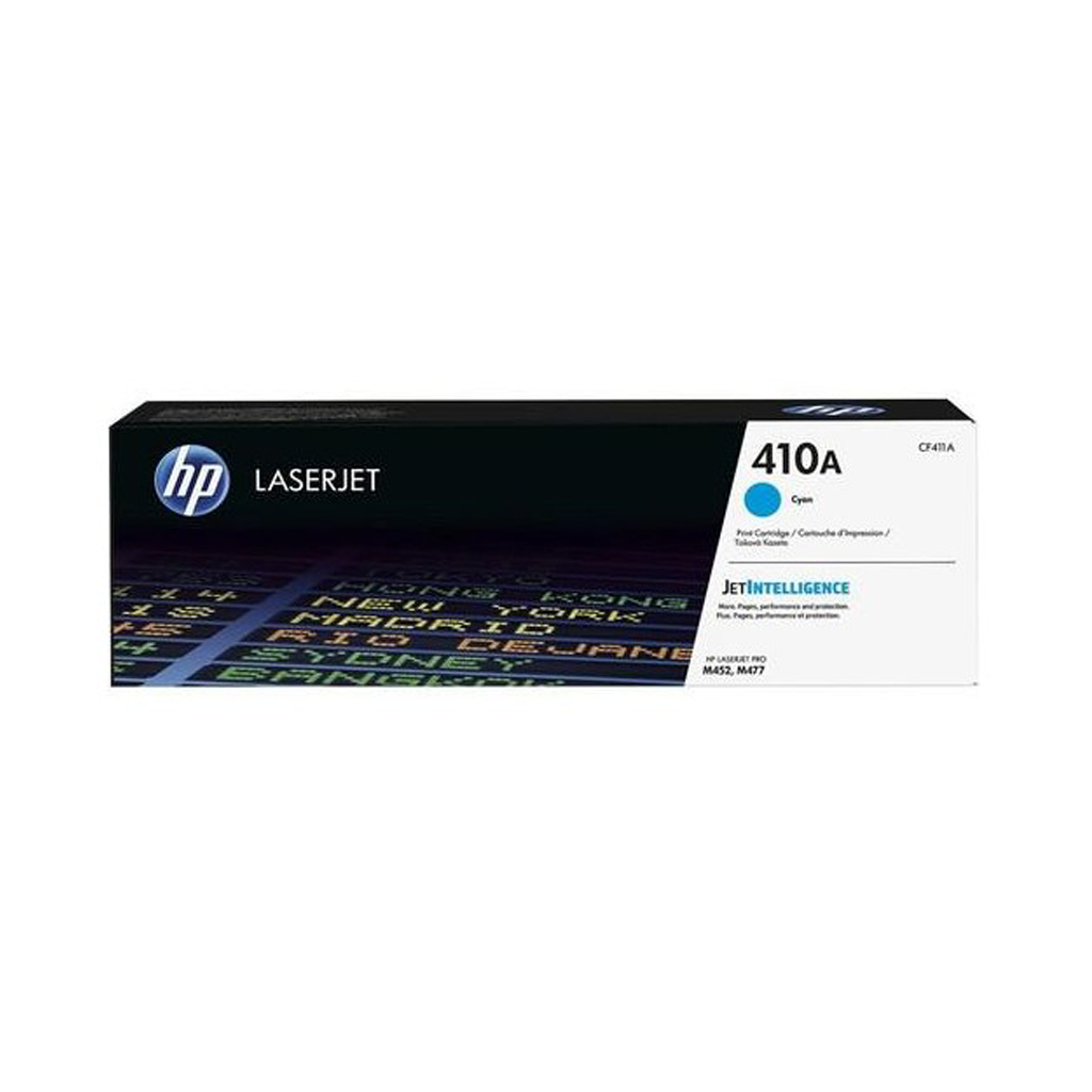 کارتریج 410A اچ پی رنگ آبی اورجینال HP 410A cyan Cartridge — تصویر ۲
