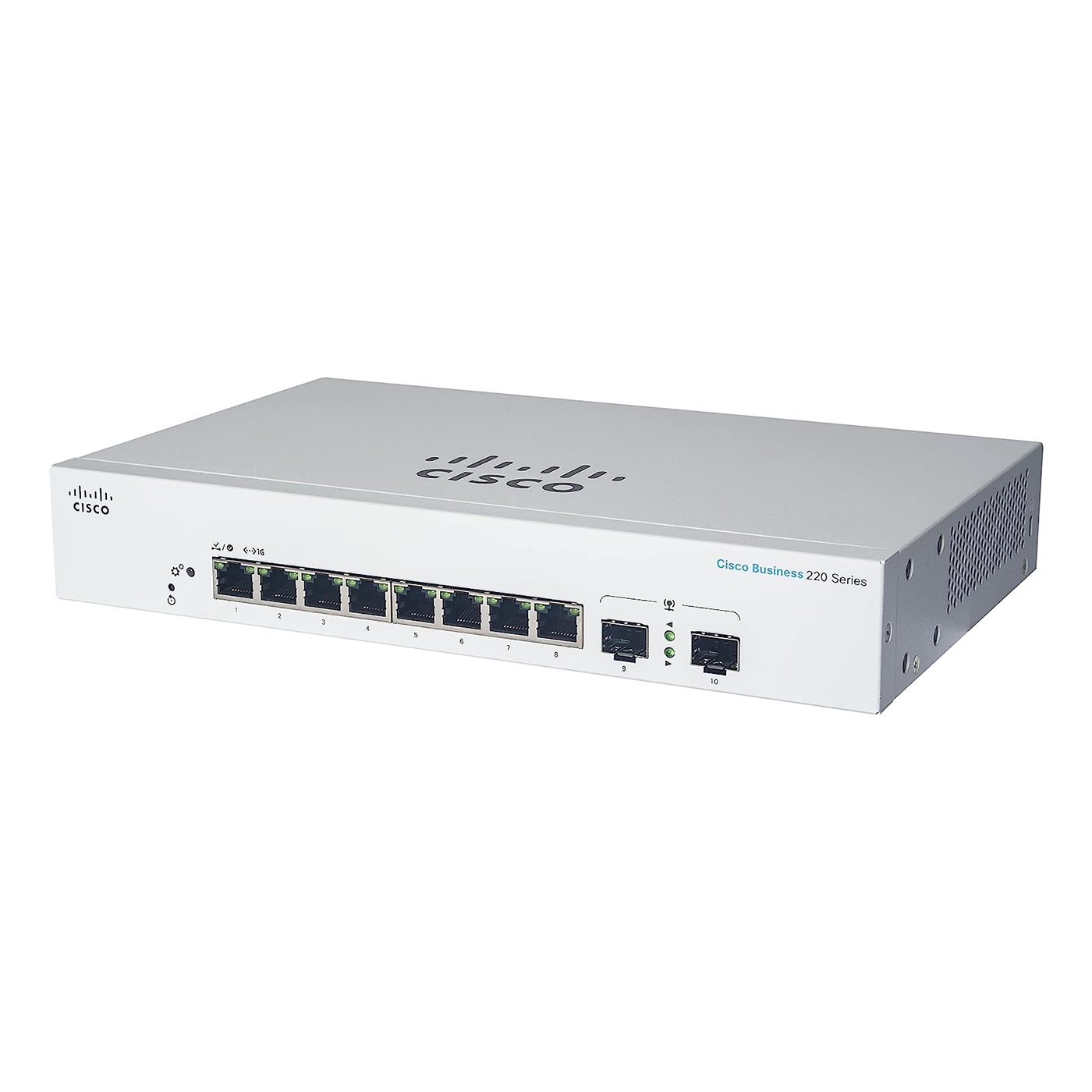 سوئیچ شبکه Cisco CBS220-8T-E-2G-CN (آکبند – ۲۰۲۵) — تصویر ۲