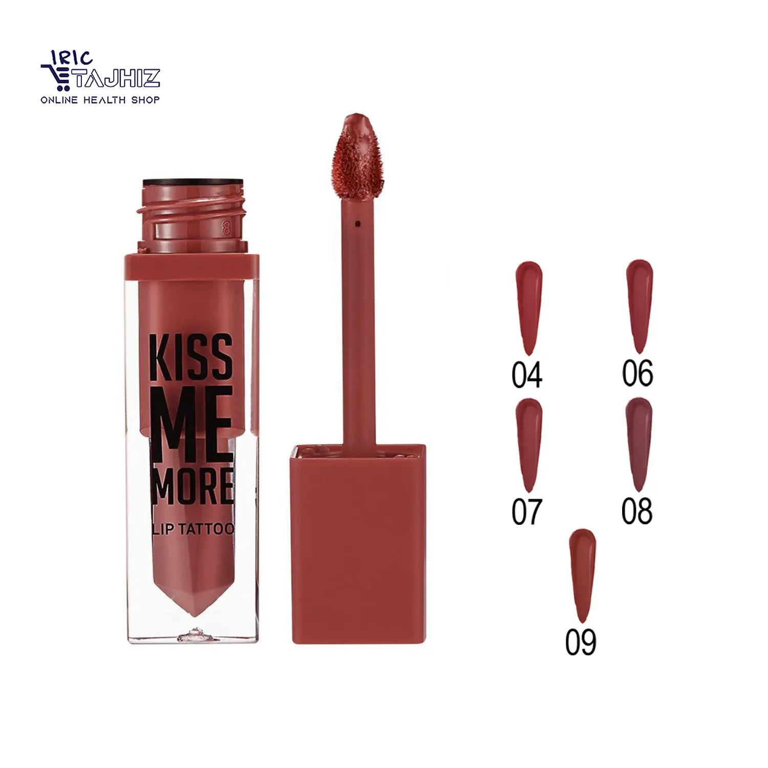 رژ لب مایع فلورمار مدل kiss me more — تصویر ۳